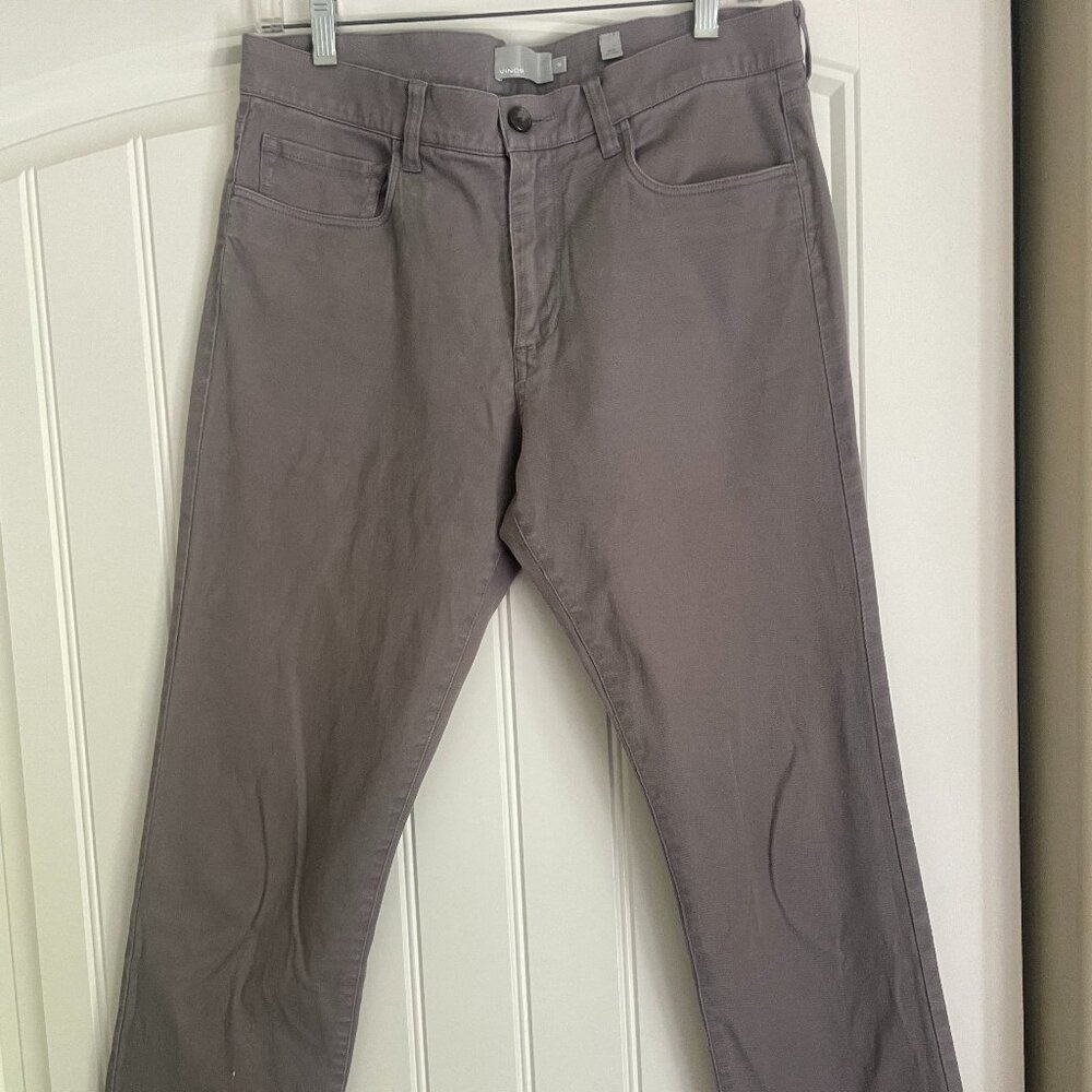 Vince Men's Slim Fit Stretch Jeans – Gray – Size 32